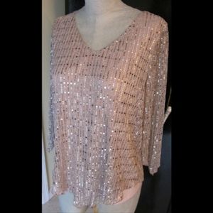 Sarah Michelle Sequin Blouse